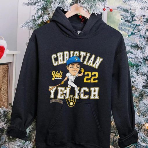 Christian Yelich Milwaukee Brewers Caricature hoodie, sweater, longsleeve, shirt v-neck, t-shirt