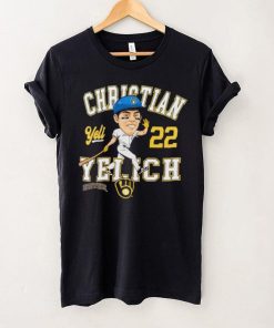 Christian Yelich Milwaukee Brewers Caricature hoodie, sweater, longsleeve, shirt v-neck, t-shirt