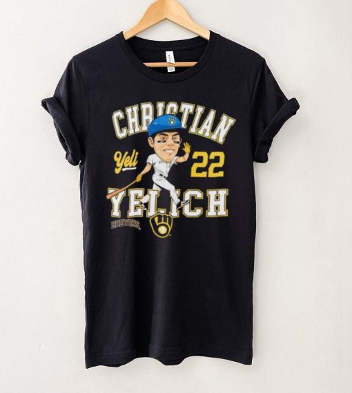 Christian Yelich Milwaukee Brewers Caricature hoodie, sweater, longsleeve, shirt v-neck, t-shirt