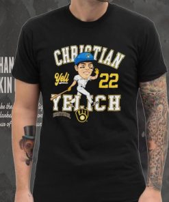 Christian Yelich Milwaukee Brewers Caricature hoodie, sweater, longsleeve, shirt v-neck, t-shirt