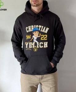 Christian Yelich Milwaukee Brewers Caricature hoodie, sweater, longsleeve, shirt v-neck, t-shirt