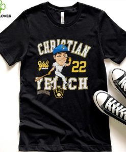 Christian Yelich Milwaukee Brewers Caricature hoodie, sweater, longsleeve, shirt v-neck, t-shirt