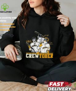 Christian Yelich and Willy Adames and William Contreras Crewtober shirt