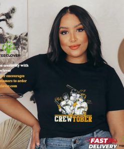 Christian Yelich and Willy Adames and William Contreras Crewtober shirt