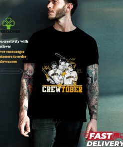 Christian Yelich and Willy Adames and William Contreras Crewtober shirt