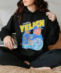 Christian Yelich signature shirt