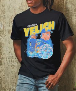 Christian Yelich signature shirt