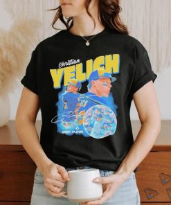 Christian Yelich signature shirt