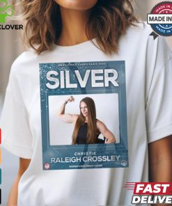 Christie Raleigh Crossley Silver Medal Women’s 50M Freestyle S10 Paralympic Games Paris 2024 Poster t shirt