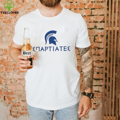 Christinate28 Σπαρτιατεσ logo design T shirt