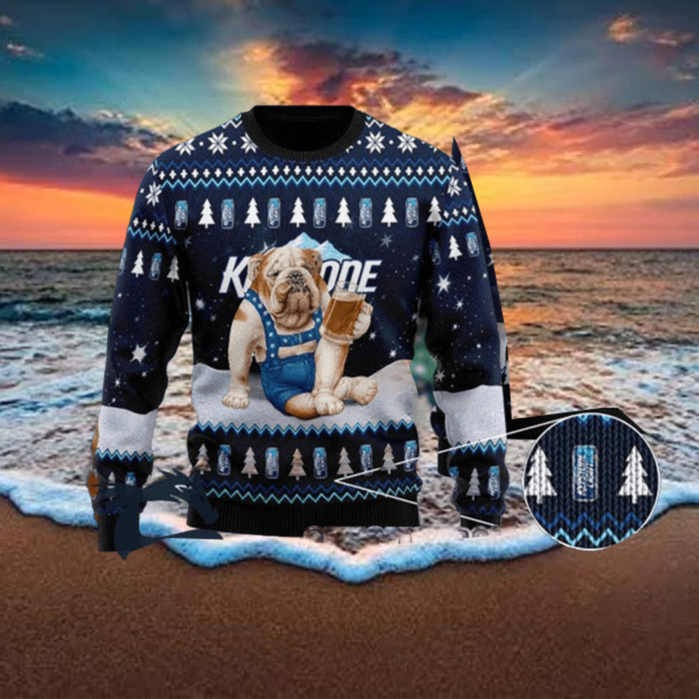 Christmas 2024 Bulldog Drink Keystone Light Beer Ugly Sweater Christmas 2024 Bulldog Drink Keystone Light Beer Ugly Sweater