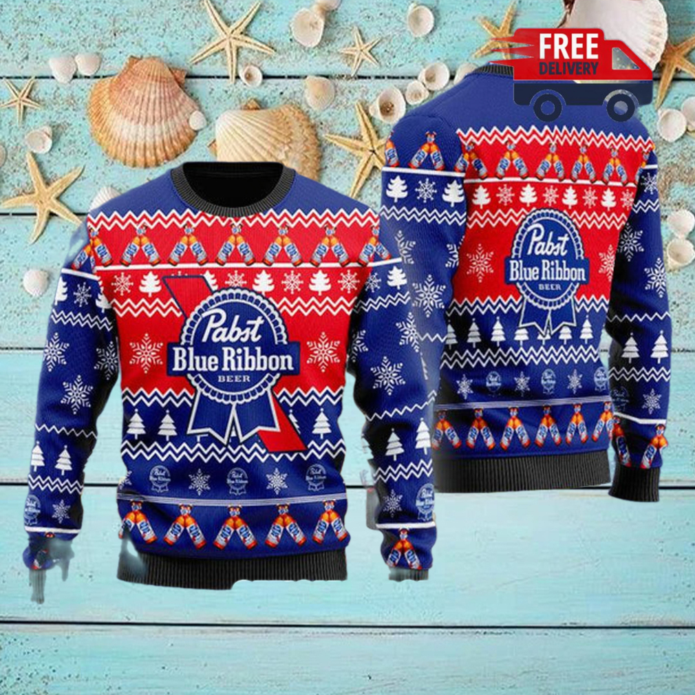 Christmas 2024 Christmas Cheers With Pabst Blue Ribbon Beer Ugly Sweater Christmas 2024 Christmas Cheers With Pabst Blue Ribbon Beer Ugly Sweater