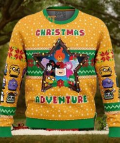 Christmas Adventure Time Ugly Christmas Sweater – Fun Holiday Sweater for Adventure Fans