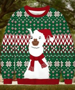 Christmas Alpaca Ugly Sweater Christmas Party