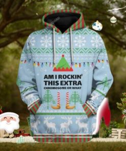 Christmas Am I Rockin This Extra Chromosome Hoodie 3D All Over Print