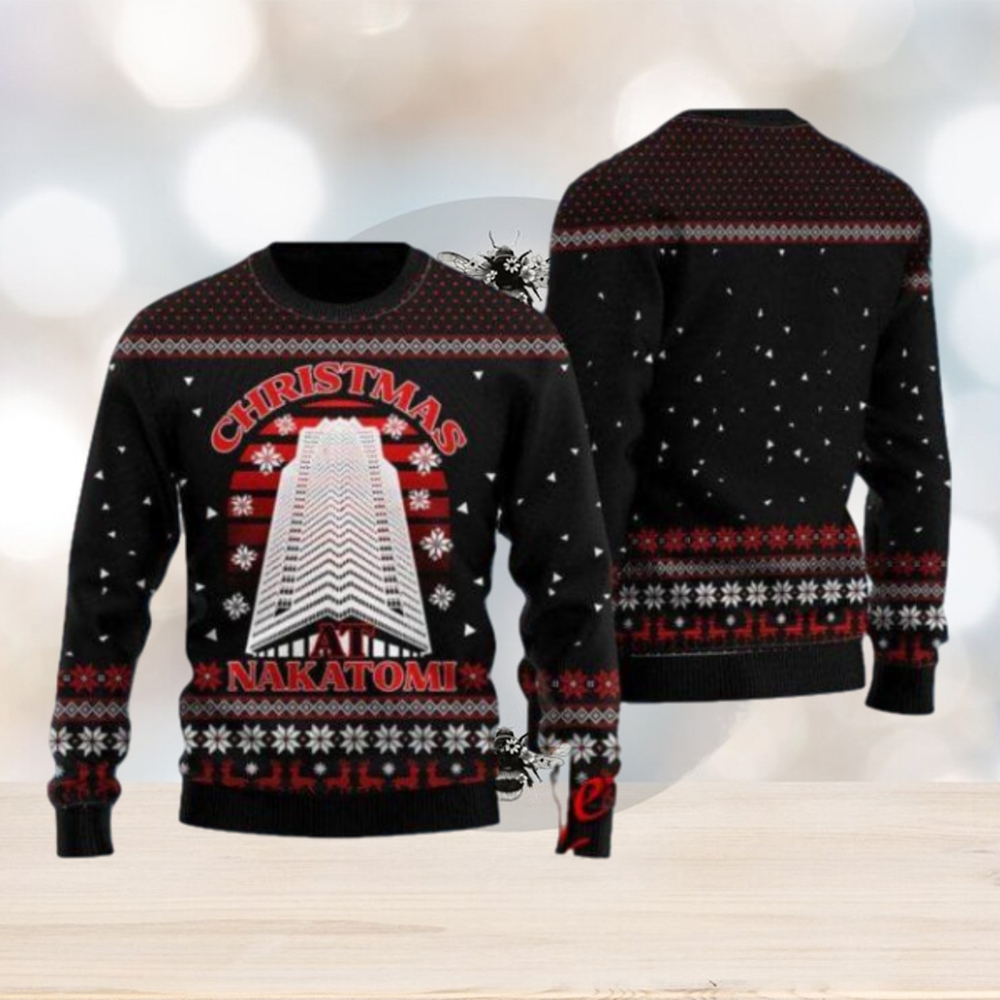 Christmas At Nakatomi Plaza Ugly Christmas Sweater Gift Knitting Sweater Christmas At Nakatomi Plaza Ugly Christmas Sweater Gift Knitting Sweater