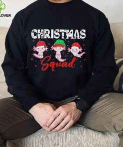 Christmas Axolotl Squad Novelty Shirt