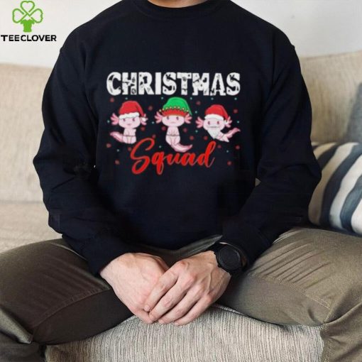 Christmas Axolotl Squad Novelty Shirt