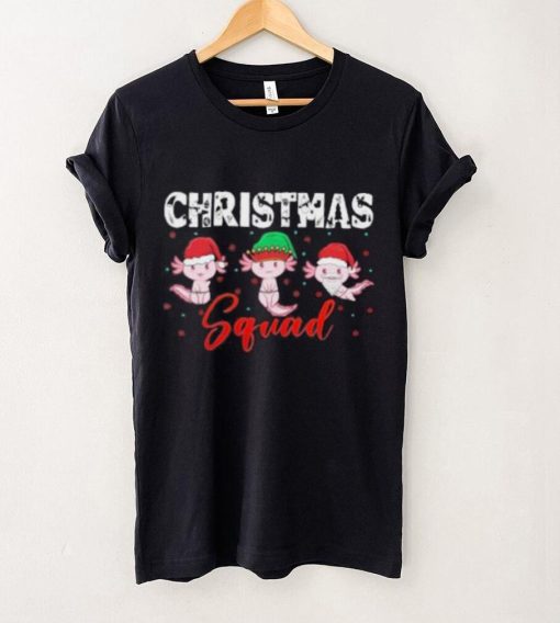 Christmas Axolotl Squad Novelty Shirt