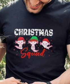Christmas Axolotl Squad Novelty Shirt