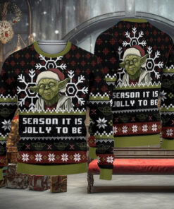 Christmas Baby Yoda Ugly Sweater, Funny Xmas Quotes Shirt