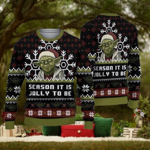 Christmas Baby Yoda Ugly Sweater, Funny Xmas Quotes Shirt