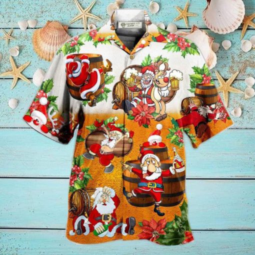 Christmas Beer Christmas Dear Santa Heres Your Beer Hawaiian Shirt