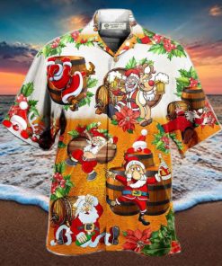 Christmas Beer Christmas Dear Santa Heres Your Beer Hawaiian Shirt