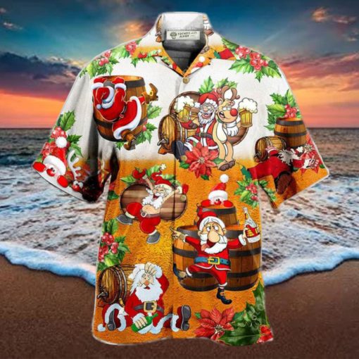 Christmas Beer Christmas Dear Santa Heres Your Beer Hawaiian Shirt