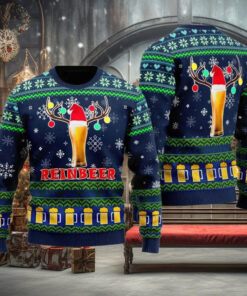 Christmas Beer Reindeer Ugly Christmas Sweater