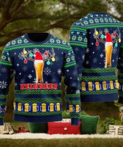 Christmas Beer Reindeer Ugly Christmas Sweater