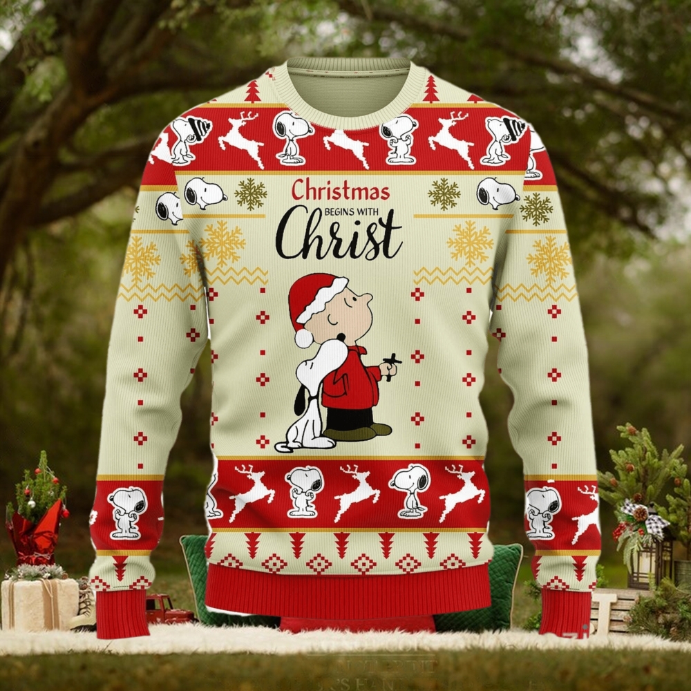 Cute Snoopy Sweater, San Francisco 49ers Snoopy Dog Christmas Ugly Sweater  Best Gift For Family - Family Gift Ideas That Everyone Will Enjoy