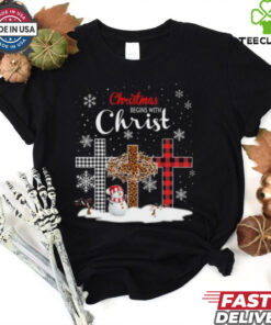 Christmas Begins With Christ T Shirts