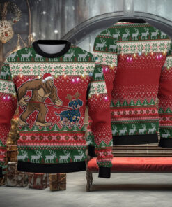 Christmas BigFoot Ugly Sweater, Sasquatch Sweater, Xmas Sweater
