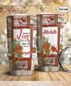 Christmas Bird Personalized Tumbler