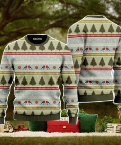 Christmas Birds Pattern Christmas Unisex Ugly Sweater