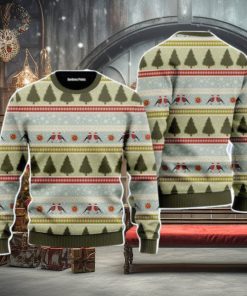 Christmas Birds Pattern Christmas Unisex Ugly Sweater