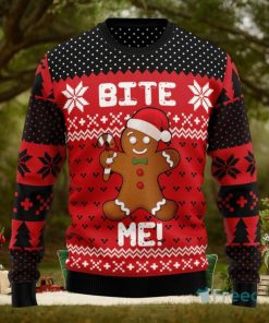 Christmas Bite Me Ugly Christmas Sweater 3D Printed Christmas Sweater
