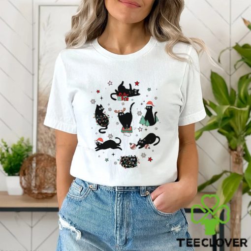 Christmas Black Cat Sweathoodie, sweater, longsleeve, shirt v-neck, t-shirt