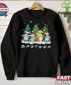 Christmas Bluey Family Shirt, Bluey Mom Shirt