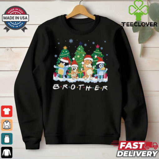 Christmas Bluey Family Shirt, Bluey Mom Shirt