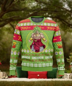 Christmas Broly Dragon Ball Z Ugly Christmas Sweaters