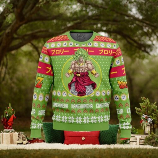 Christmas Broly Dragon Ball Z Ugly Christmas Sweaters