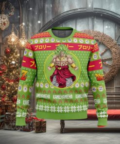 Christmas Broly Dragon Ball Z Ugly Christmas Sweaters