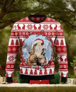 Christmas Bunny Ugly Christmas Sweater Gift For Men And Women