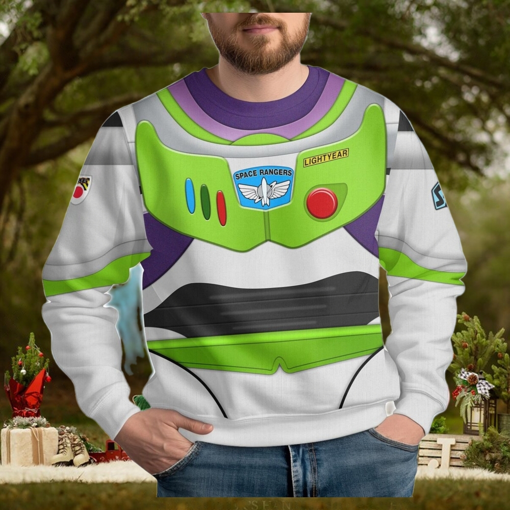 Christmas Buzz Lightyear Ugly Sweater Christmas Buzz Lightyear Ugly Sweater