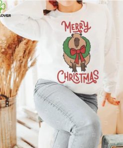 Christmas Capybara Design Graphic Shirt 3 Christmas Capybara Design Graphic Shirt
