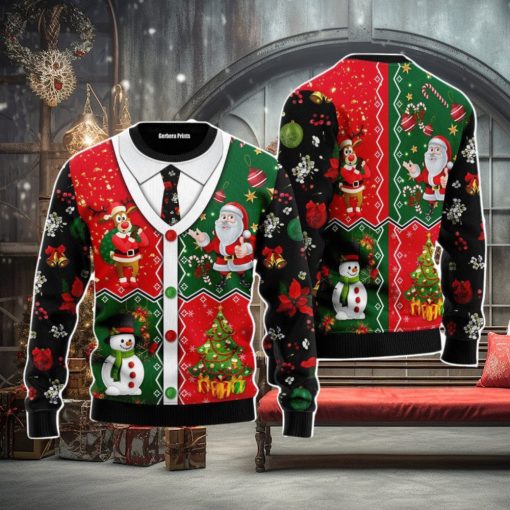 Christmas Cardigan Christmas Unisex Ugly Sweater
