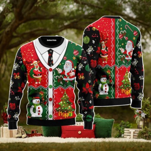Christmas Cardigan Christmas Unisex Ugly Sweater