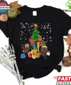 Christmas Caroling Animal Band T Shirt